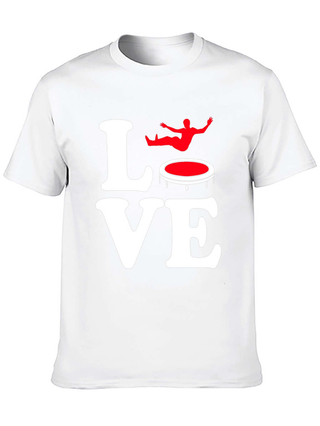 Love Trampoline Black Graphic Tee