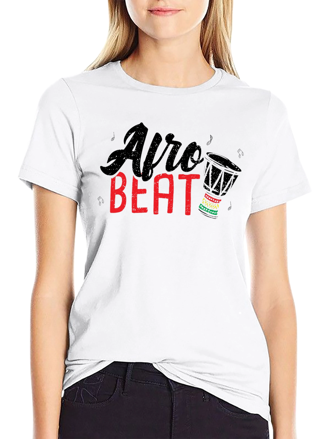 Afro Beat Graphic Tee - Stylish Unisex T-Shirt