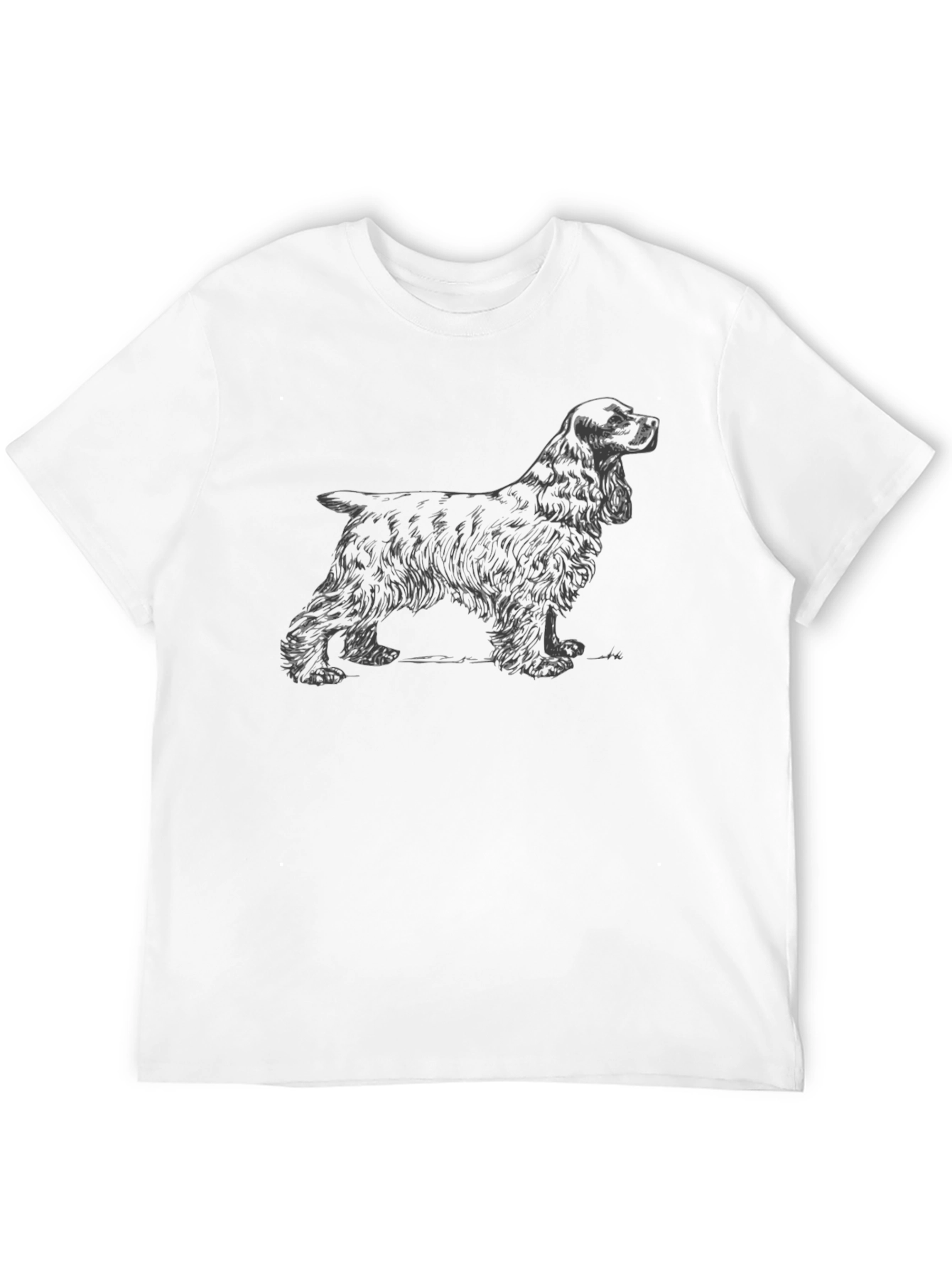 Cocker Spaniel T-Shirt - Black Dog Tee