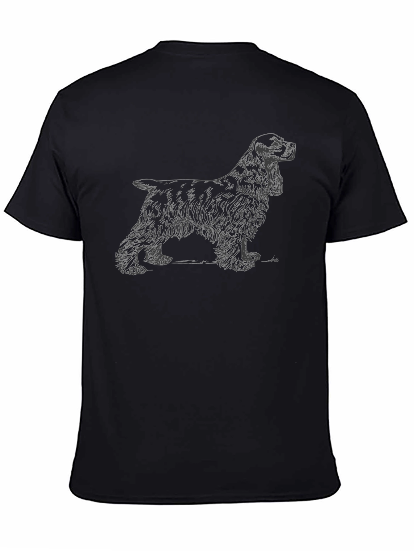 Cocker Spaniel T-Shirt - Black Dog Tee