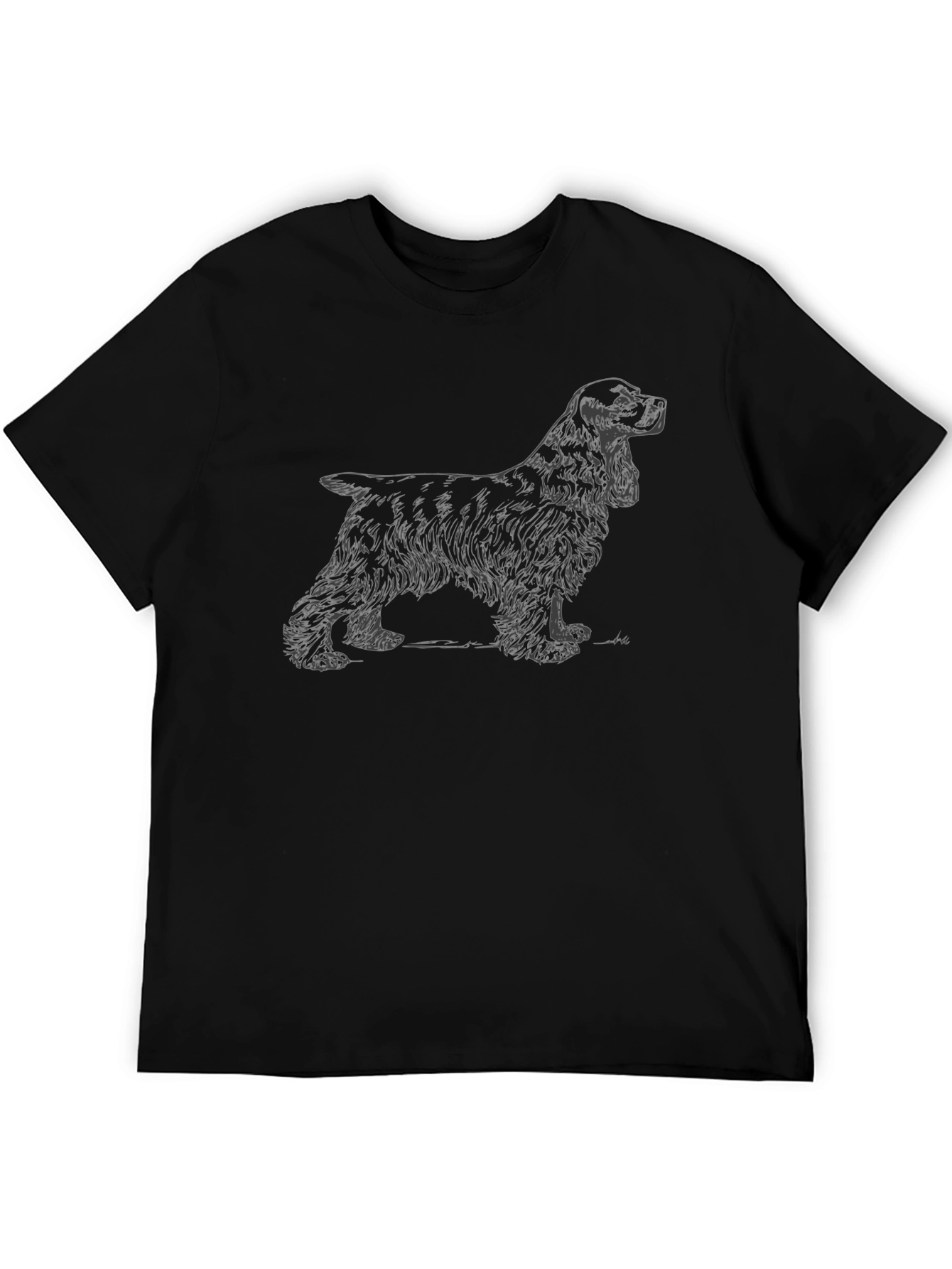 Cocker Spaniel T-Shirt - Black Dog Tee