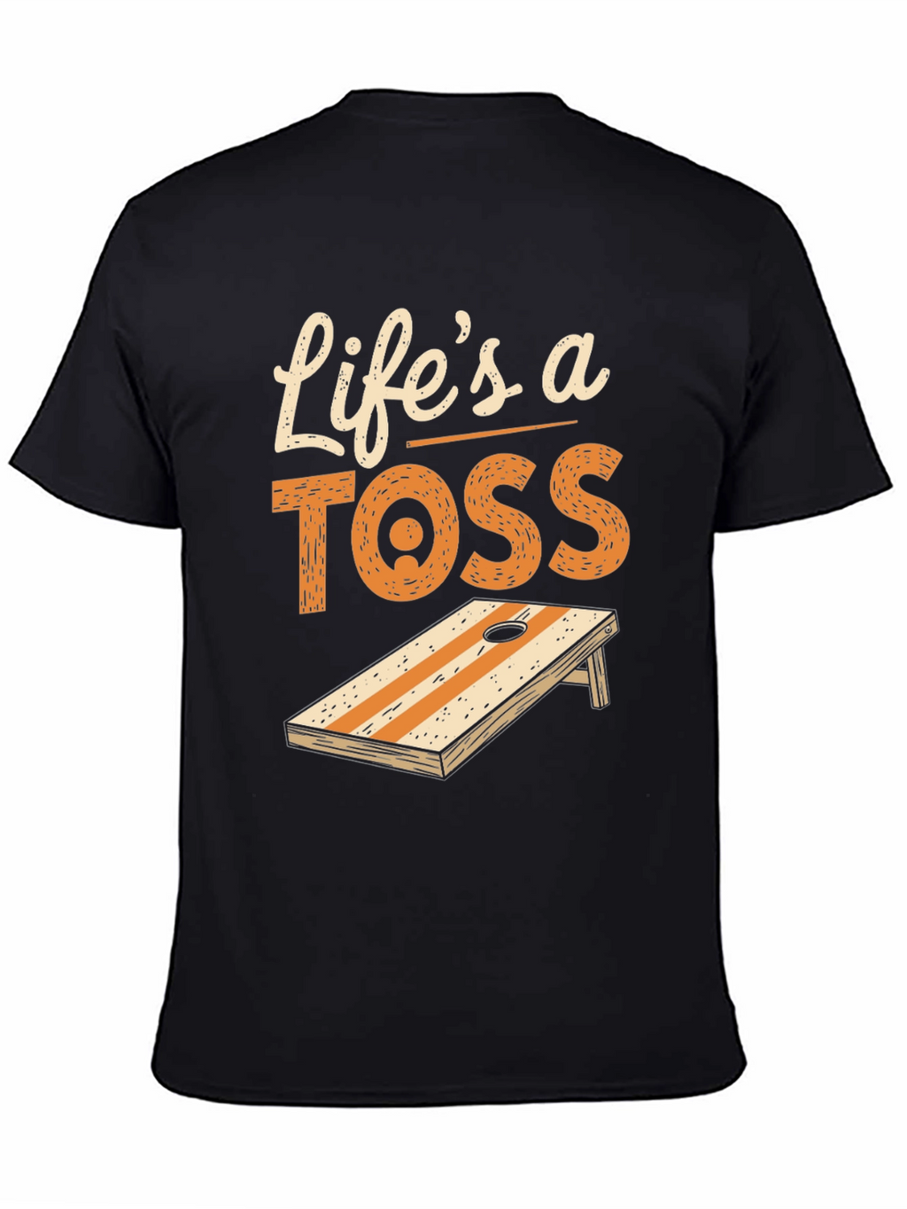Lifes a Toss Cornhole T-Shirt