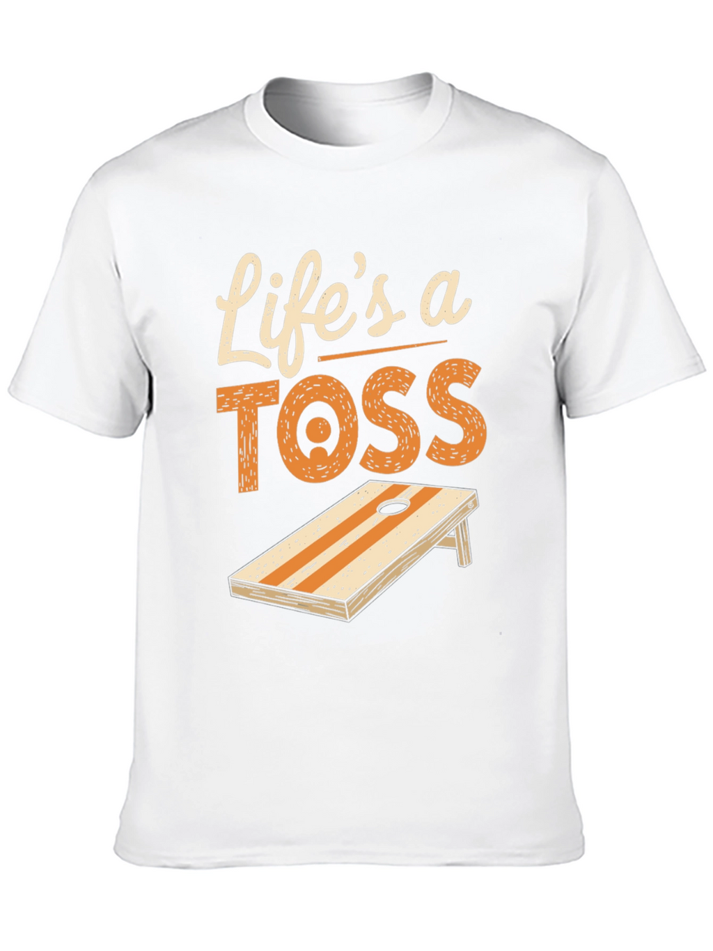 Lifes a Toss Cornhole T-Shirt