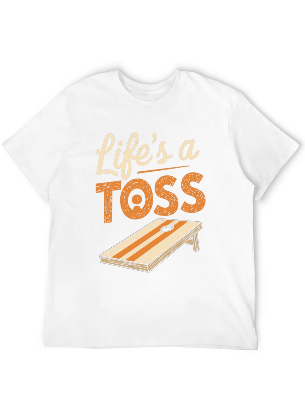 Lifes a Toss Cornhole T-Shirt