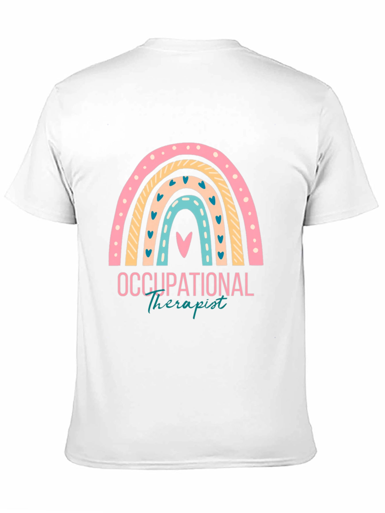 Occupational Therapist Rainbow Graphic T-Shirt