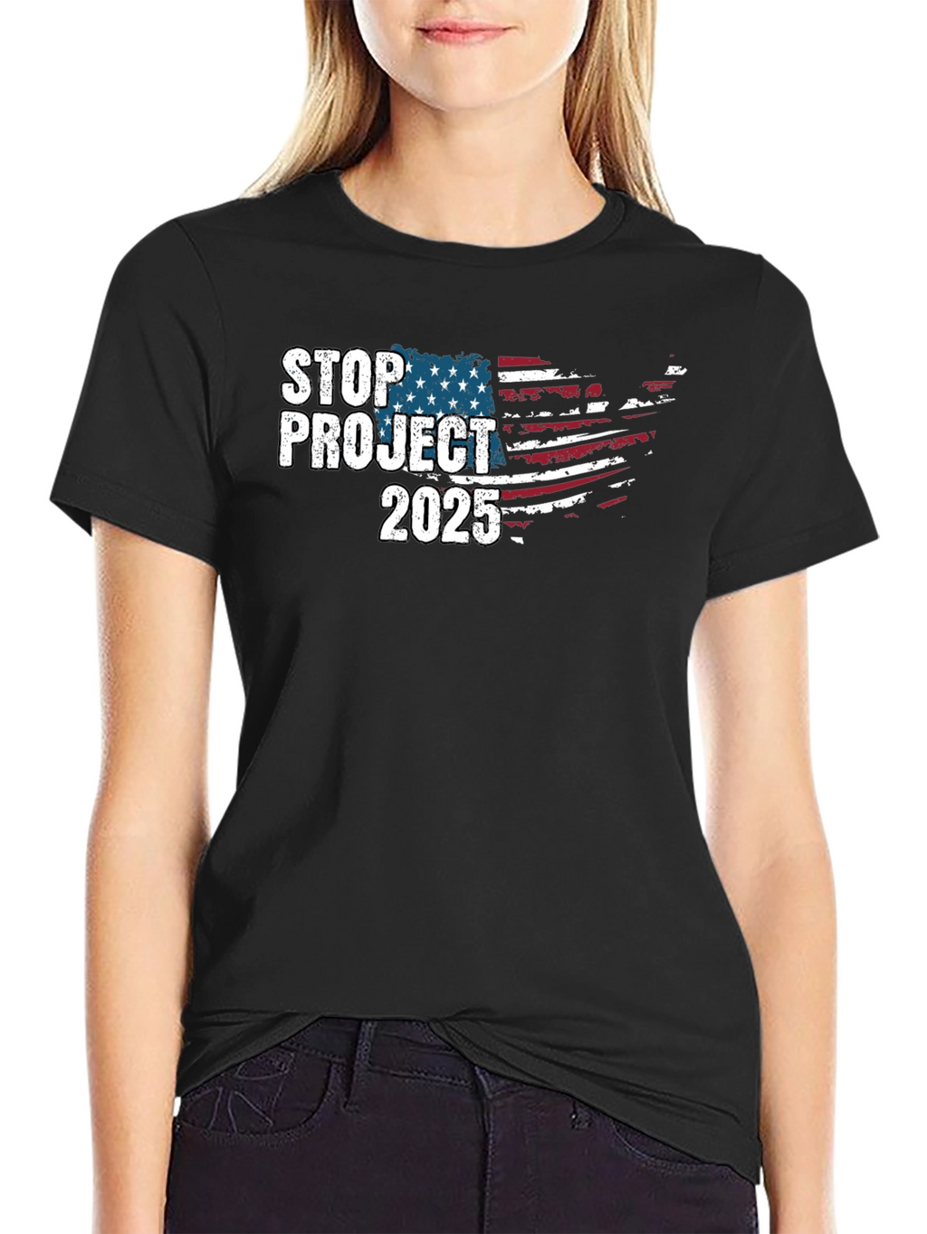 Stop Project 2025 Graphic Tee
