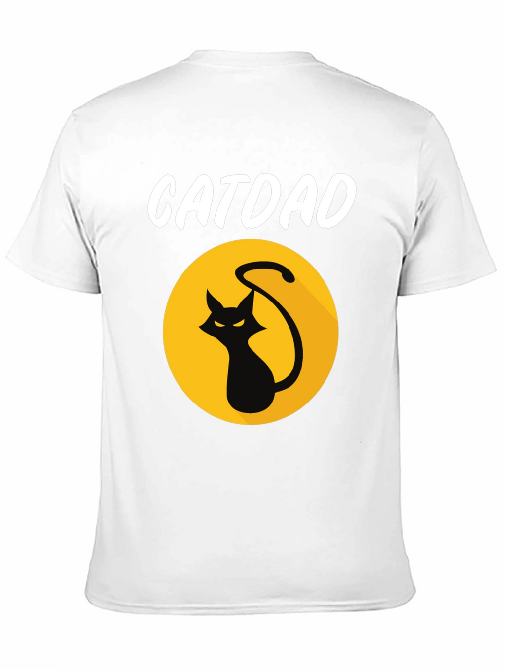 Catdad Graphic Tee - Black T-Shirt