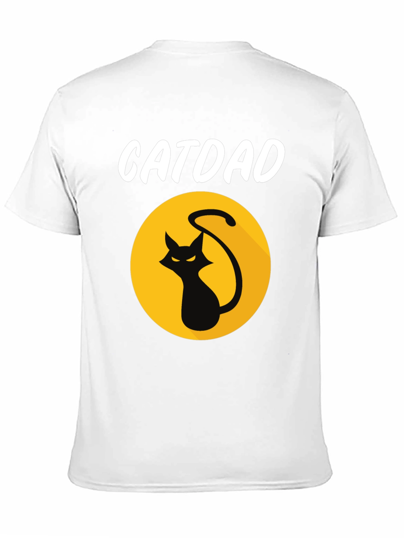 Catdad Graphic Tee - Black T-Shirt