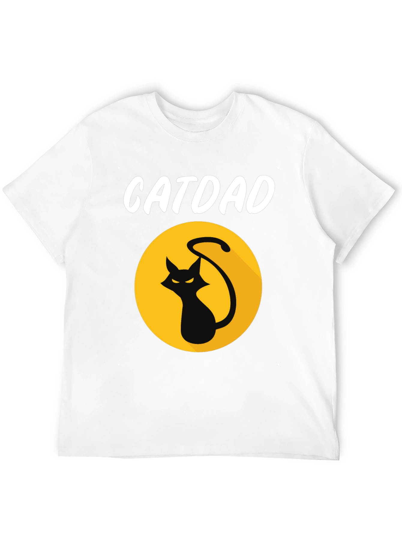 Catdad Graphic Tee - Black T-Shirt