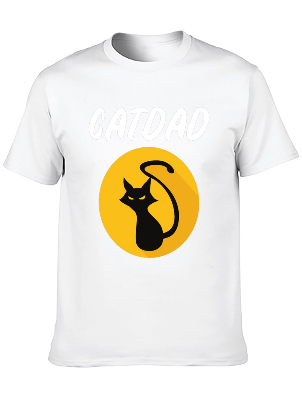 Catdad Graphic Tee - Black T-Shirt