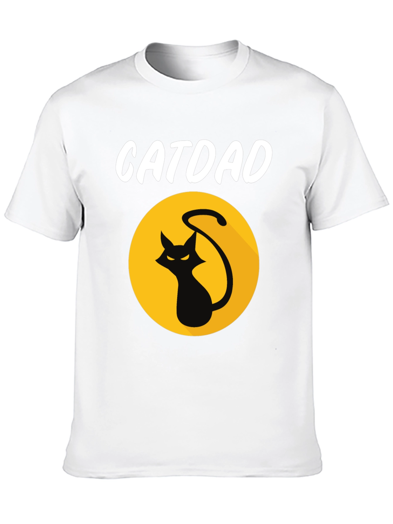 Catdad Graphic Tee - Black T-Shirt