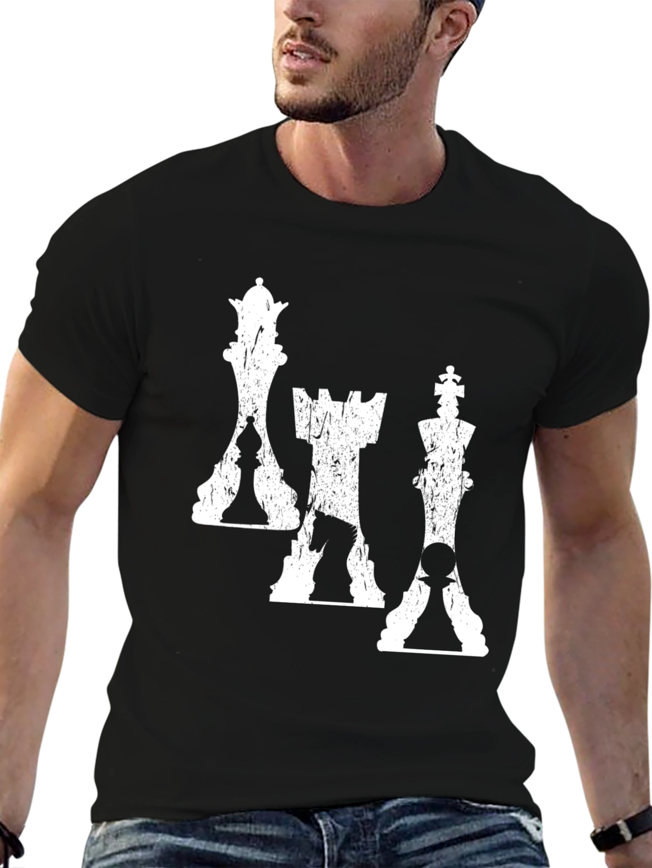Chess Piece Graphic Tee