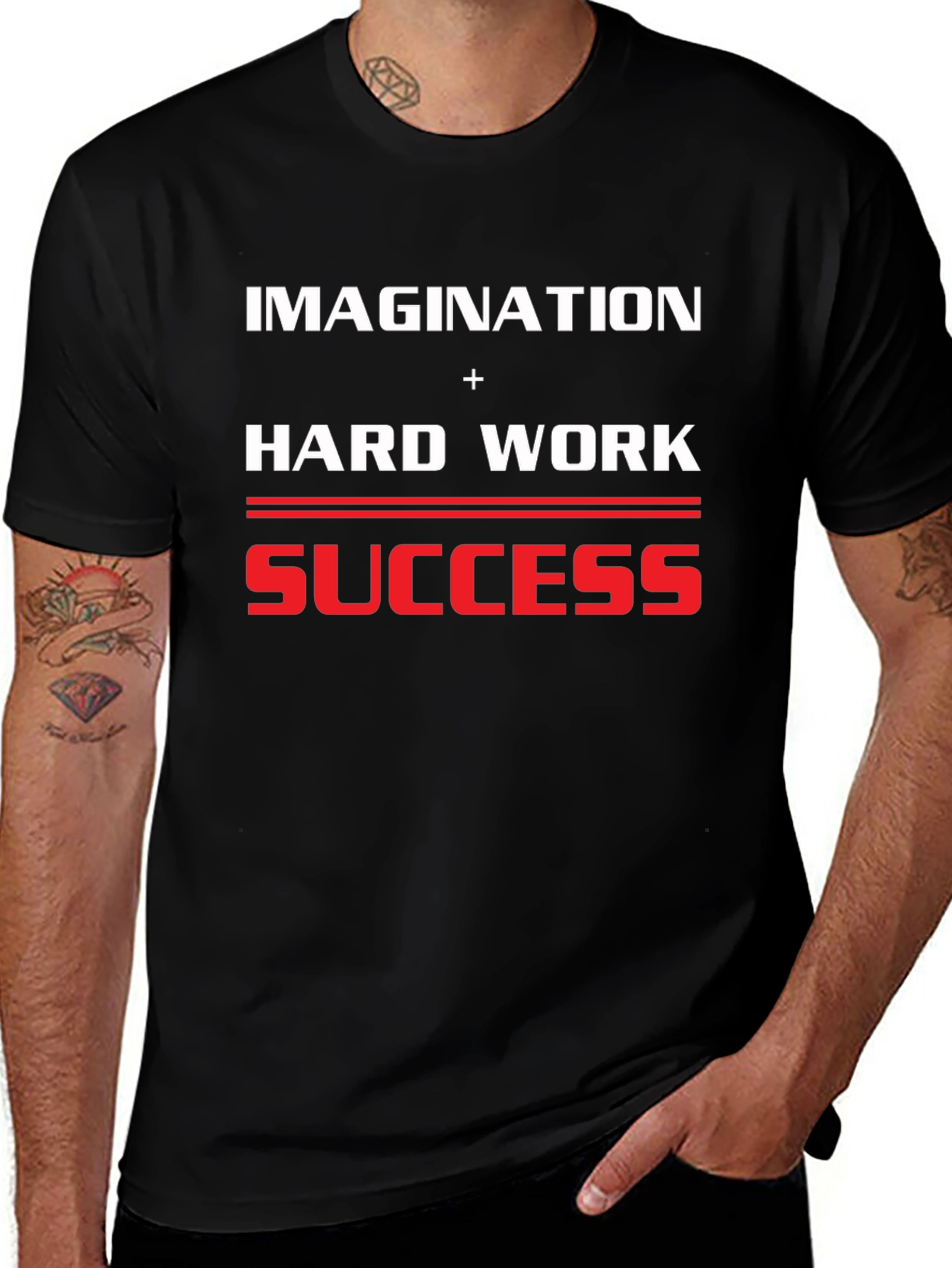 Imagination + Hard Work = Success Graphic Tee