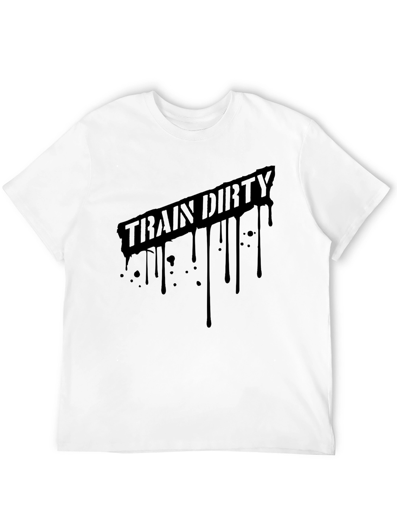 Train Dirty Black T-Shirt