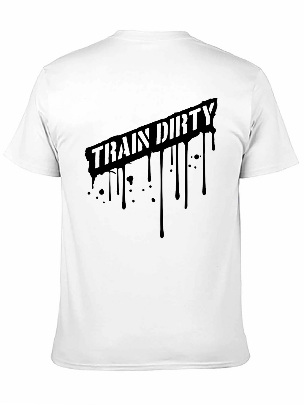 Train Dirty Black T-Shirt