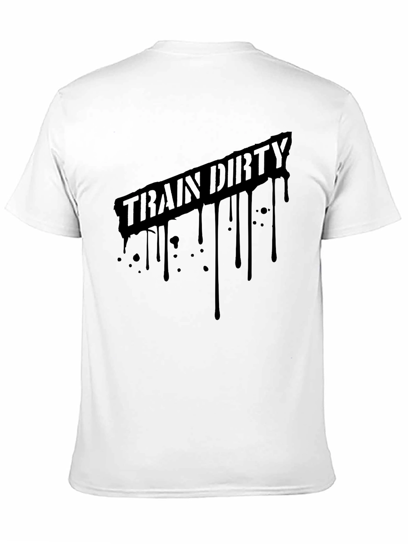 Train Dirty Black T-Shirt