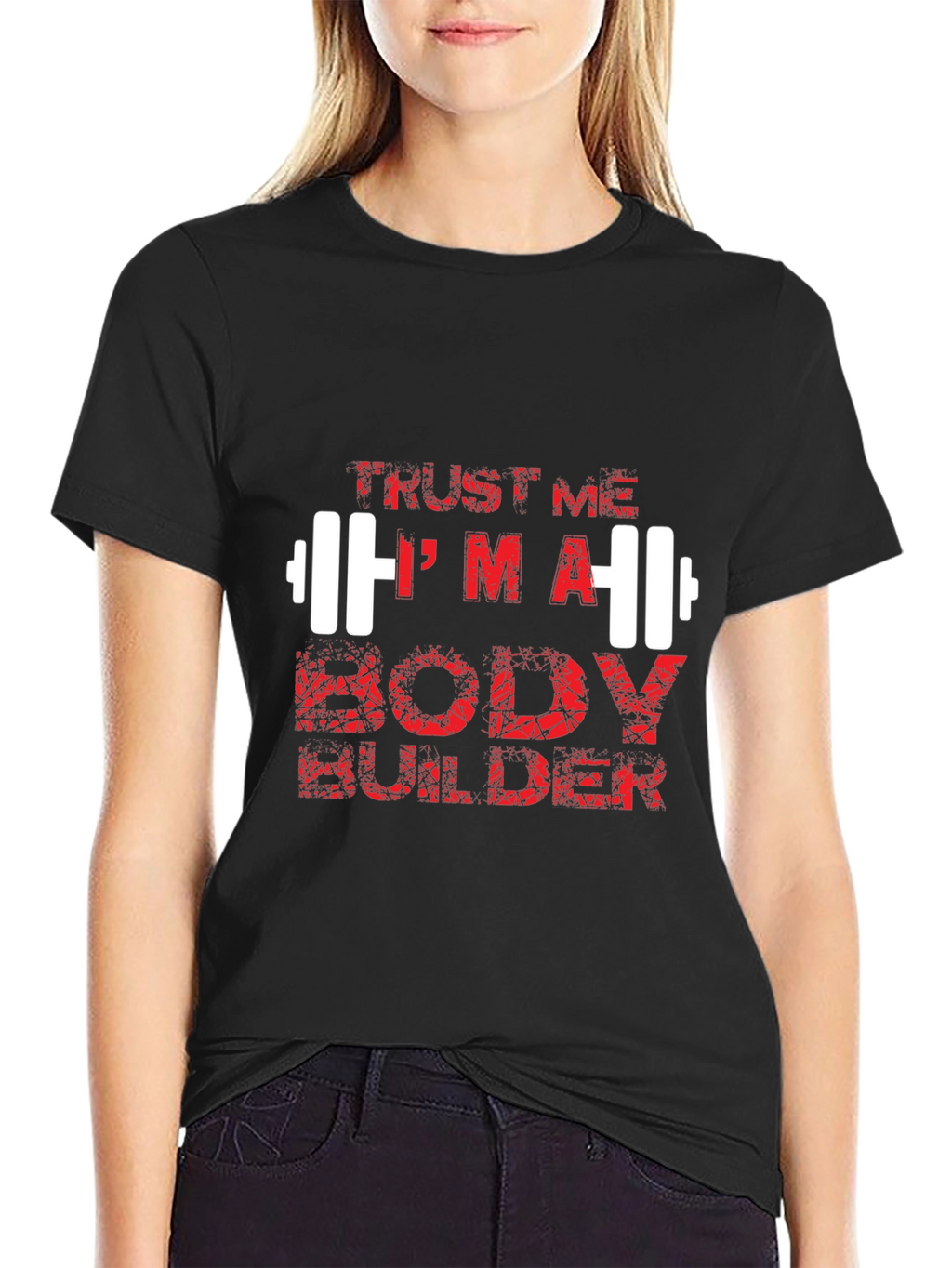 Trust Me Im a Body Builder Graphic Tee