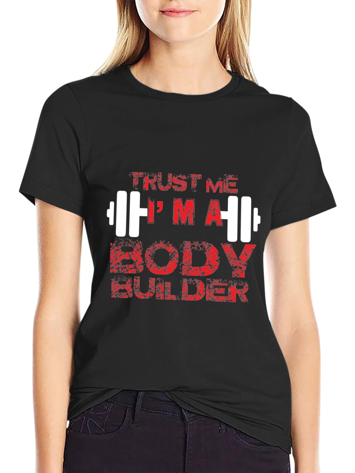 Trust Me Im a Body Builder Graphic Tee