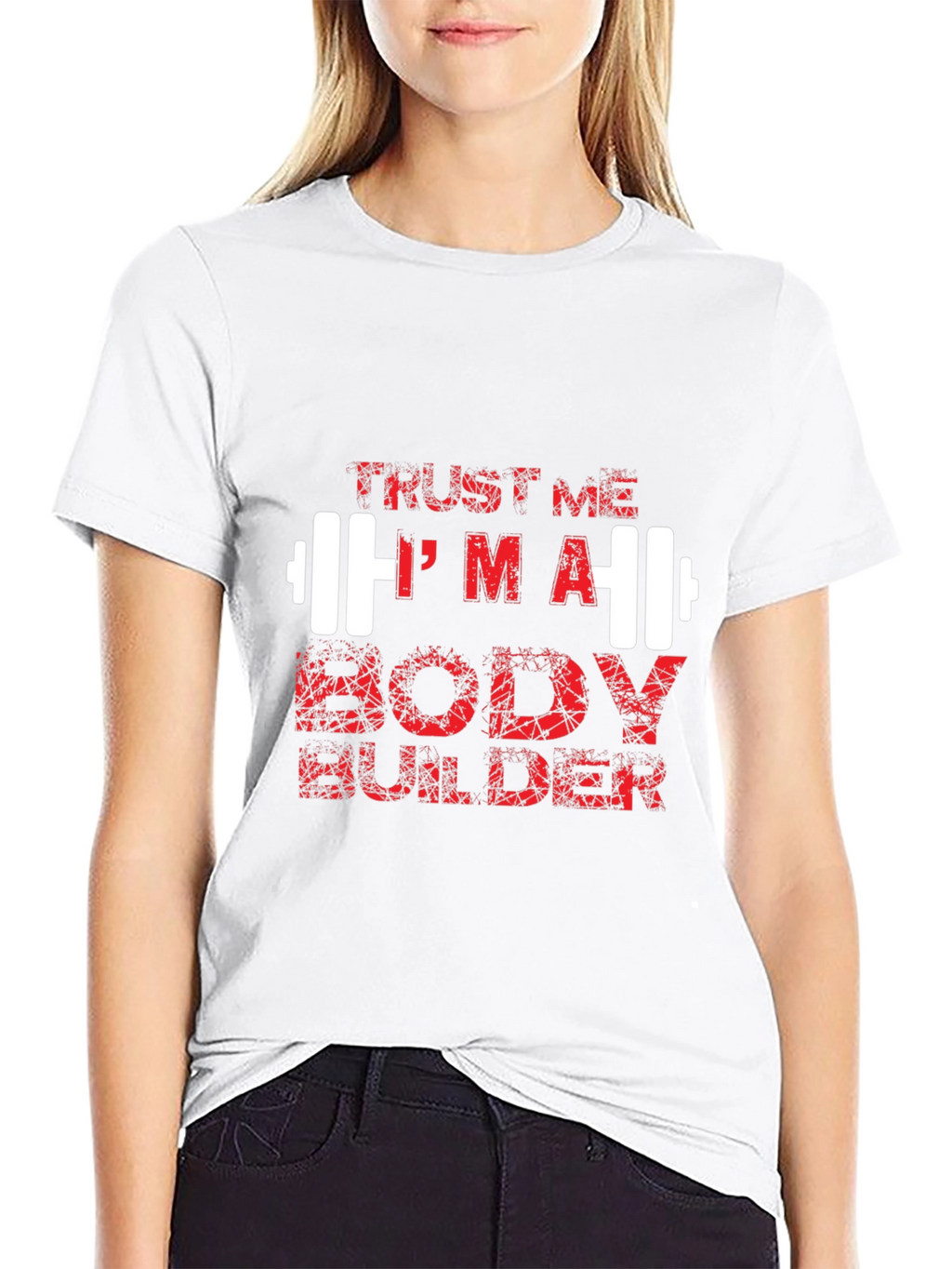 Trust Me Im a Body Builder Graphic Tee
