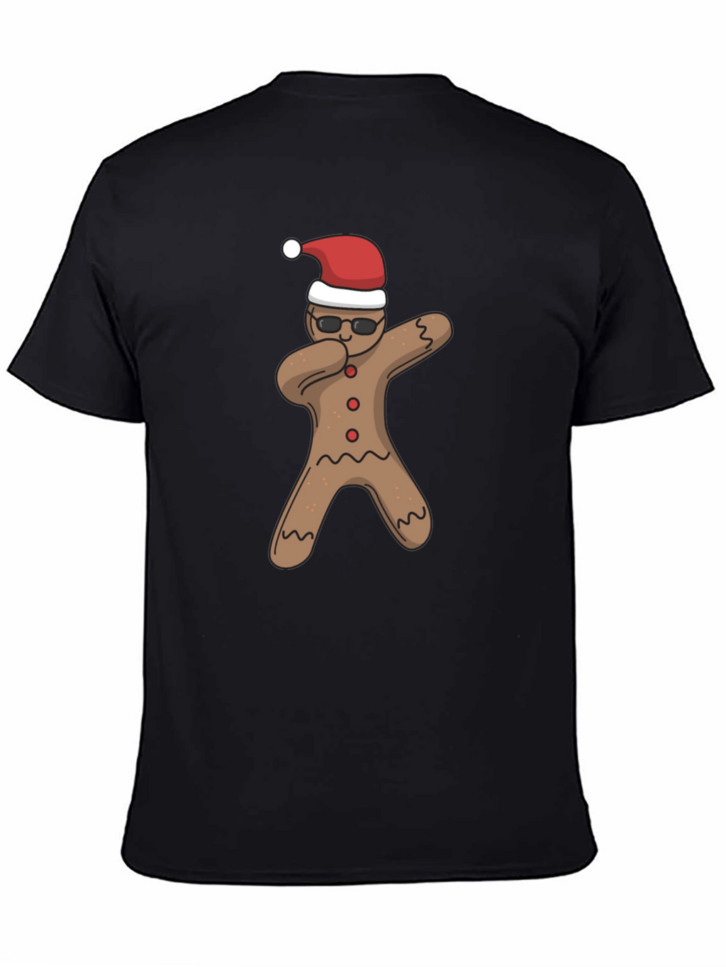 Dabbing Gingerbread Man Christmas T-Shirt