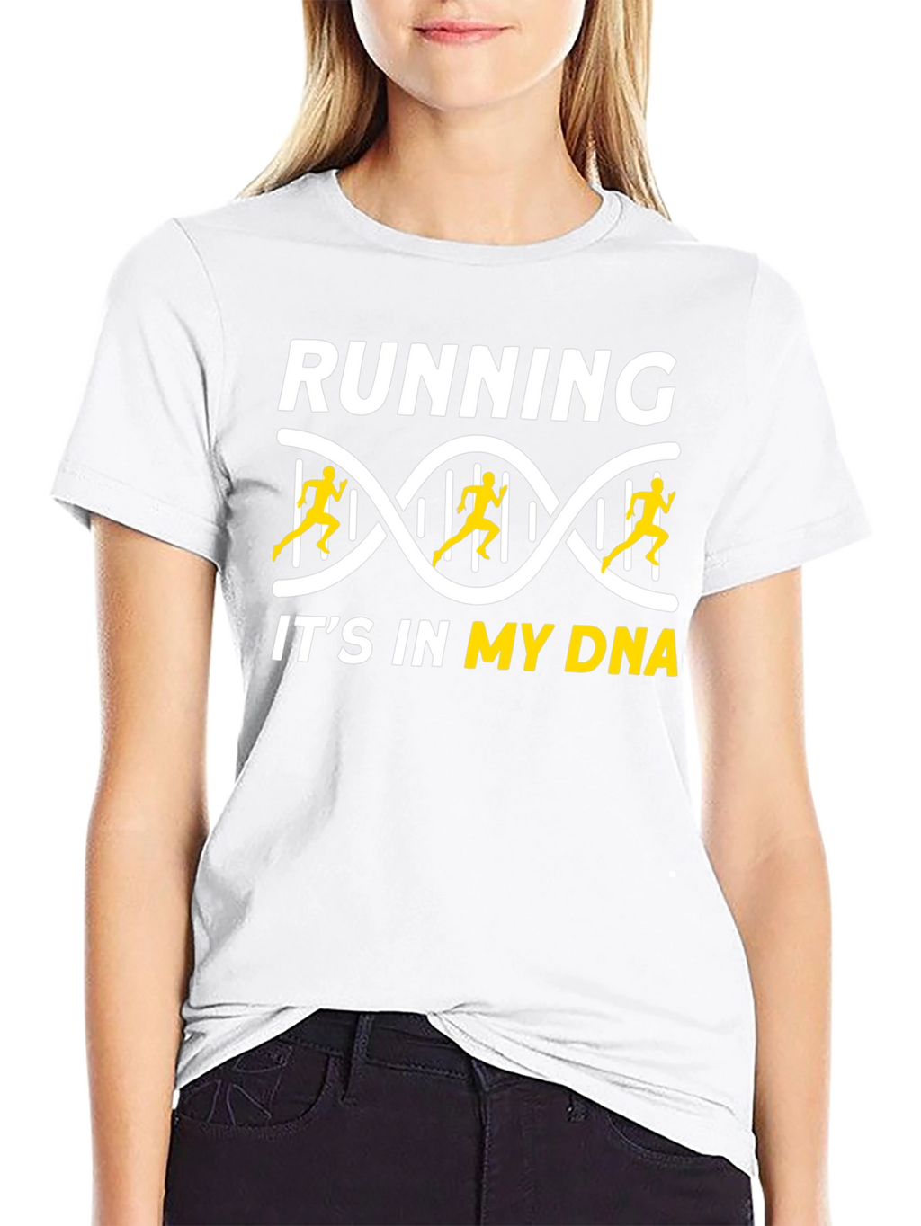 Running DNA Graphic T-Shirt
