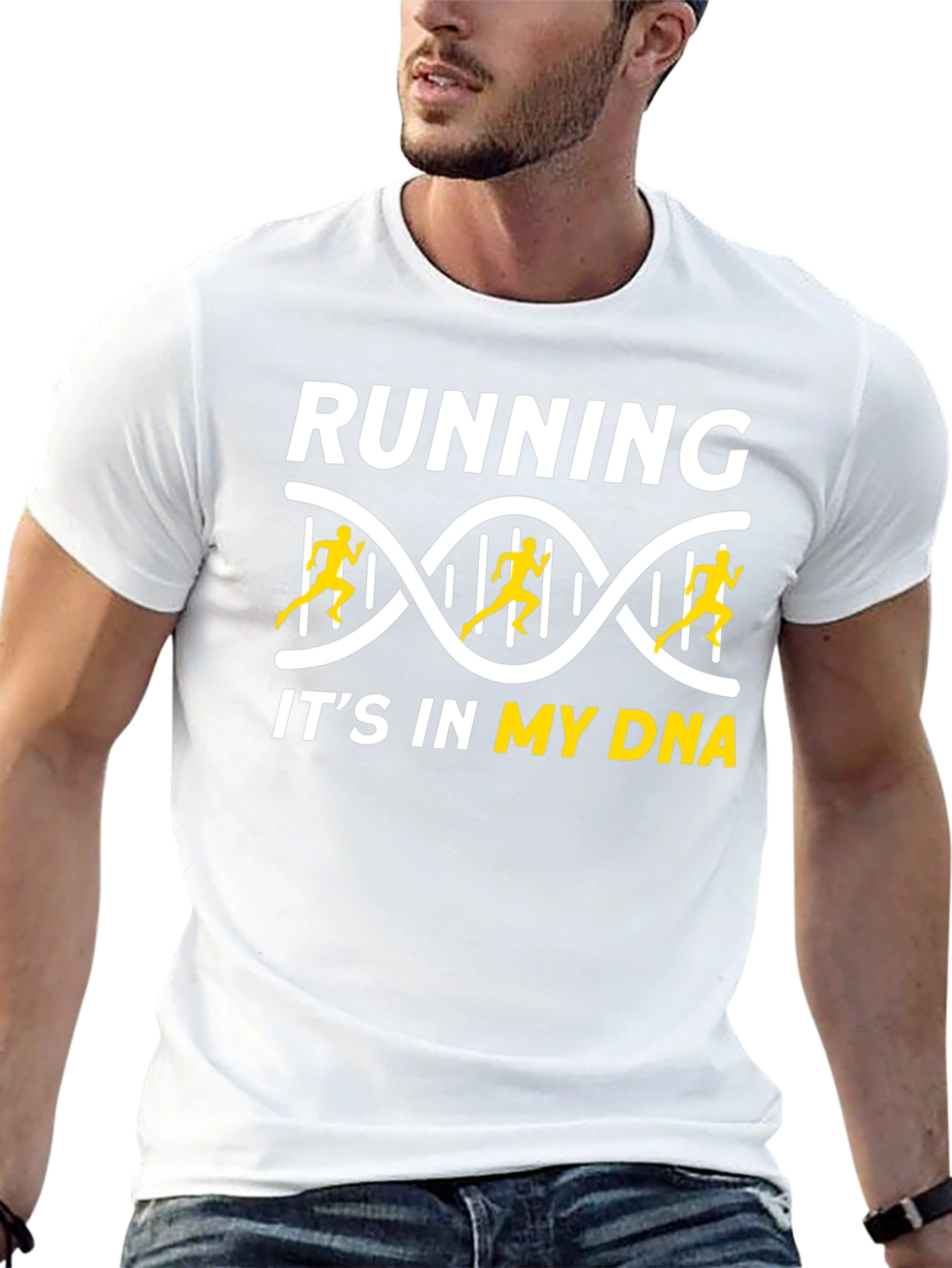 Running DNA Graphic T-Shirt