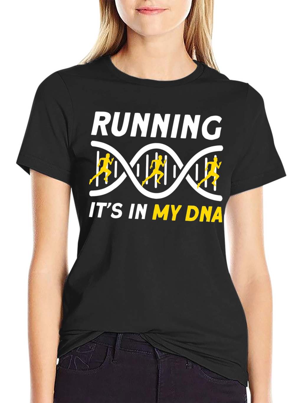 Running DNA Graphic T-Shirt