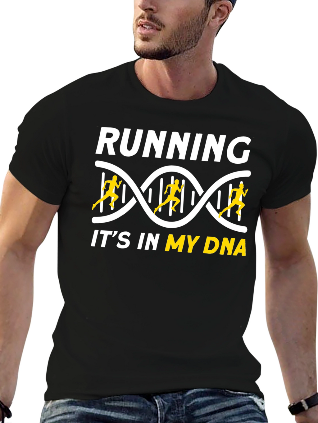 Running DNA Graphic T-Shirt