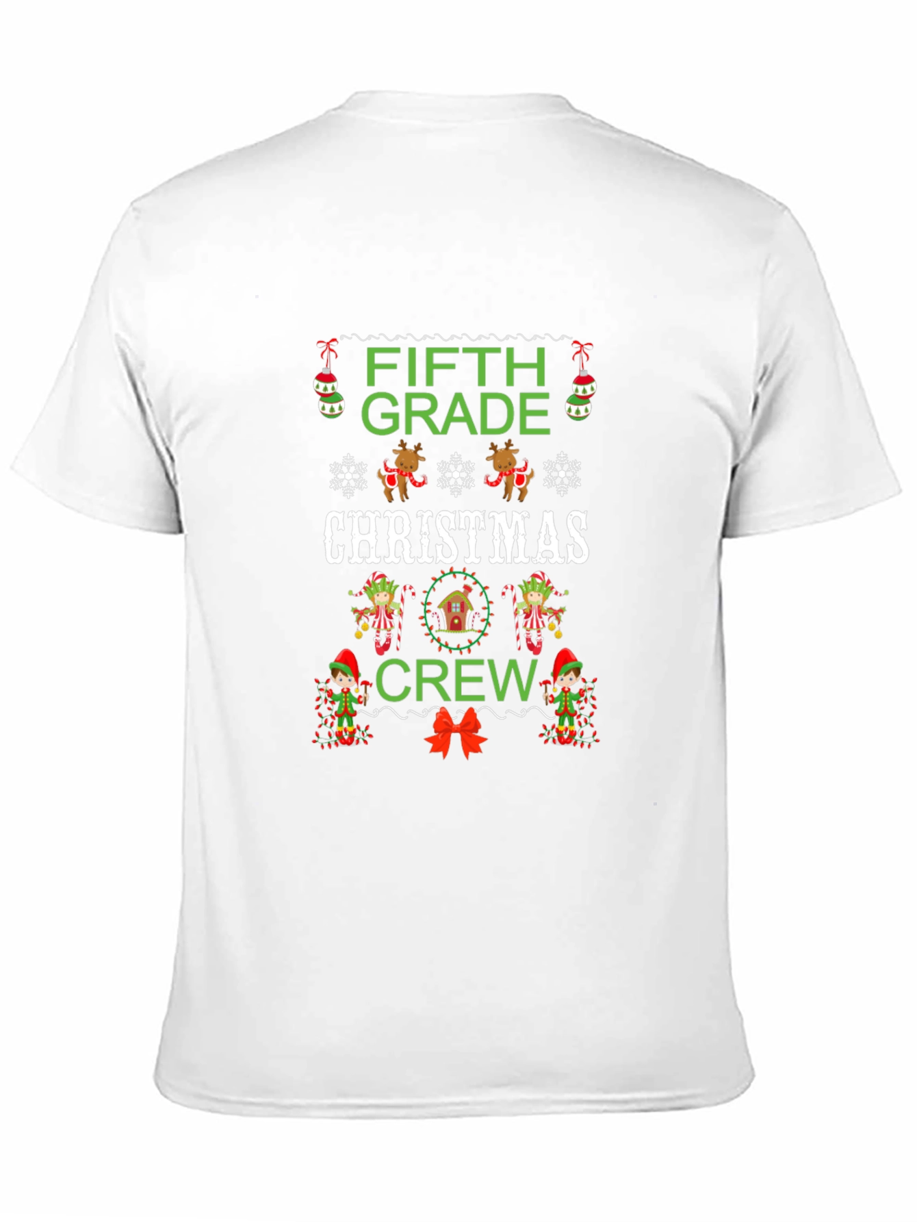 Fifth Grade Christmas Crew T-Shirt