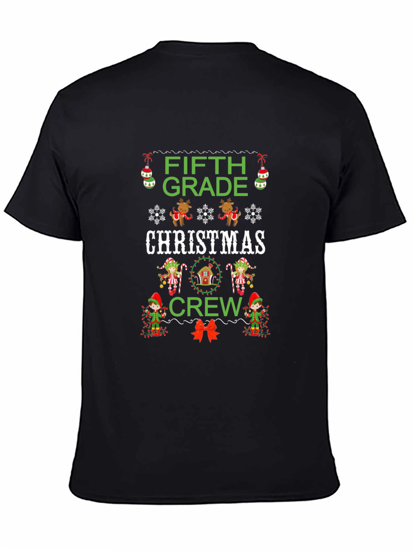 Fifth Grade Christmas Crew T-Shirt