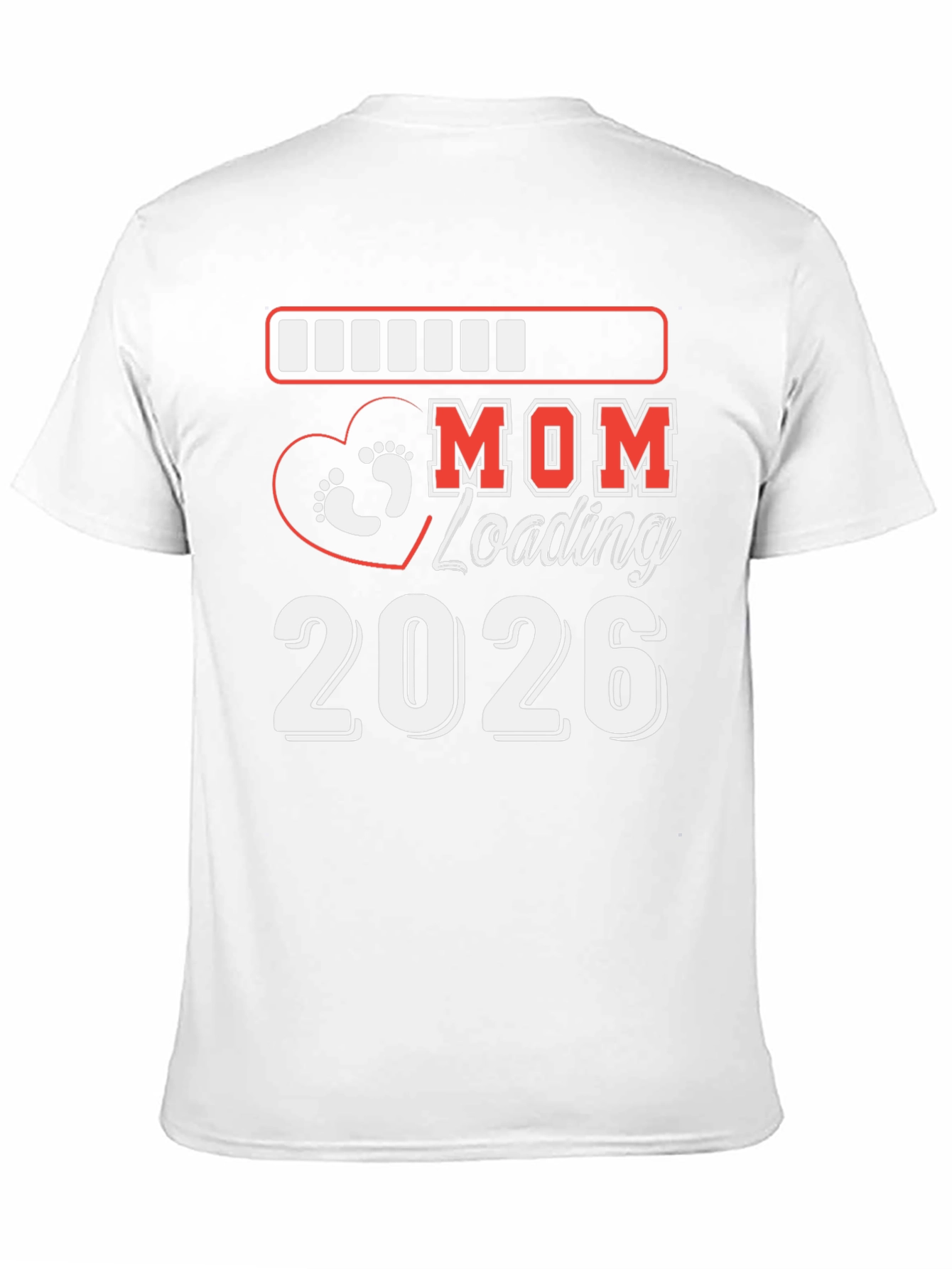 Mom Loading 2026 Pregnancy Announcement Shirt