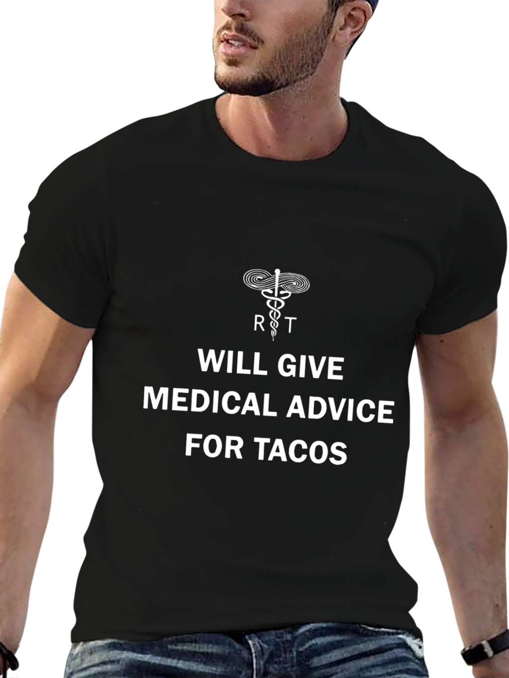 Medical Advice for Tacos Graphic Tee