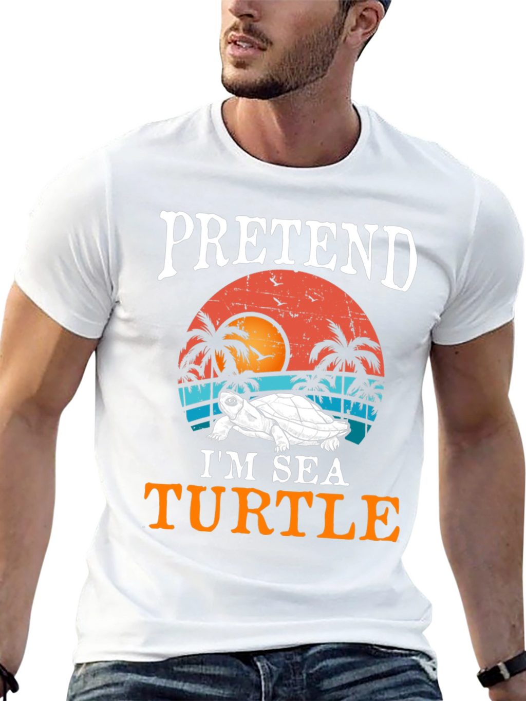 Pretend Im A Sea Turtle T-Shirt