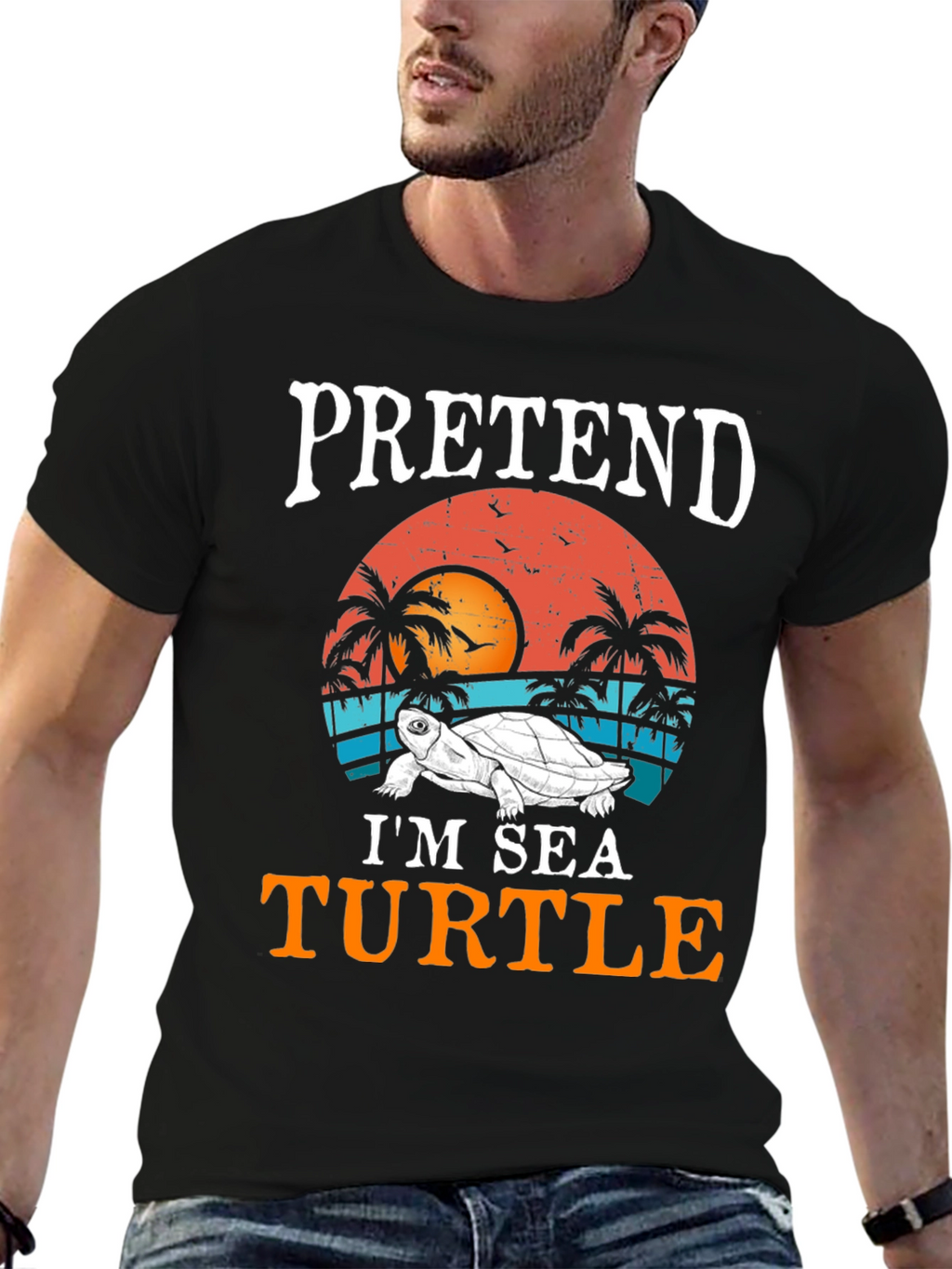 Pretend Im A Sea Turtle T-Shirt