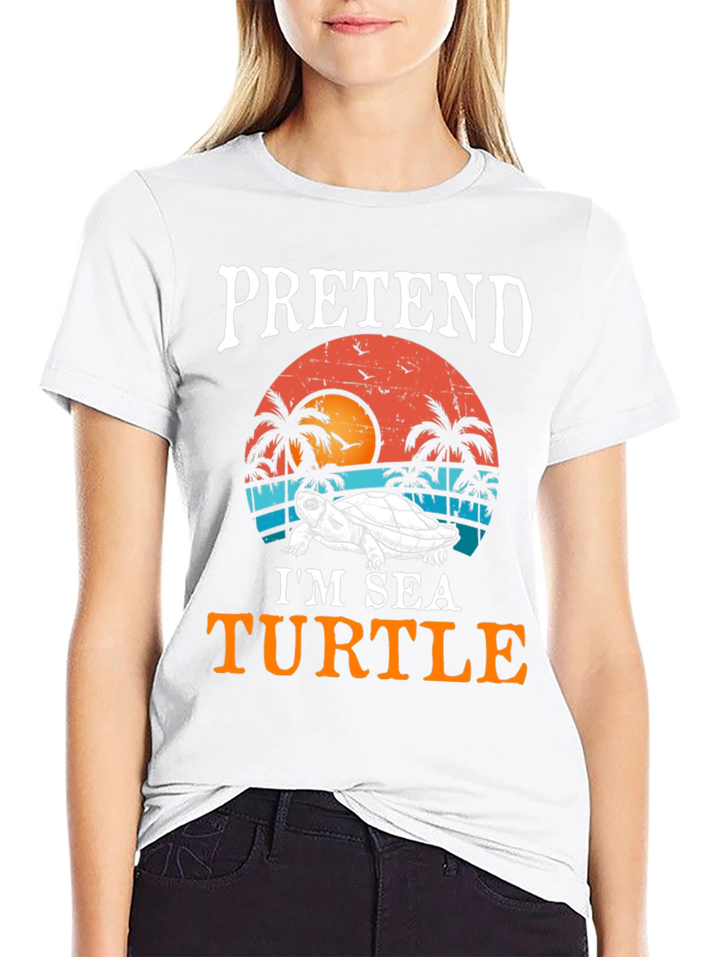 Pretend Im A Sea Turtle T-Shirt