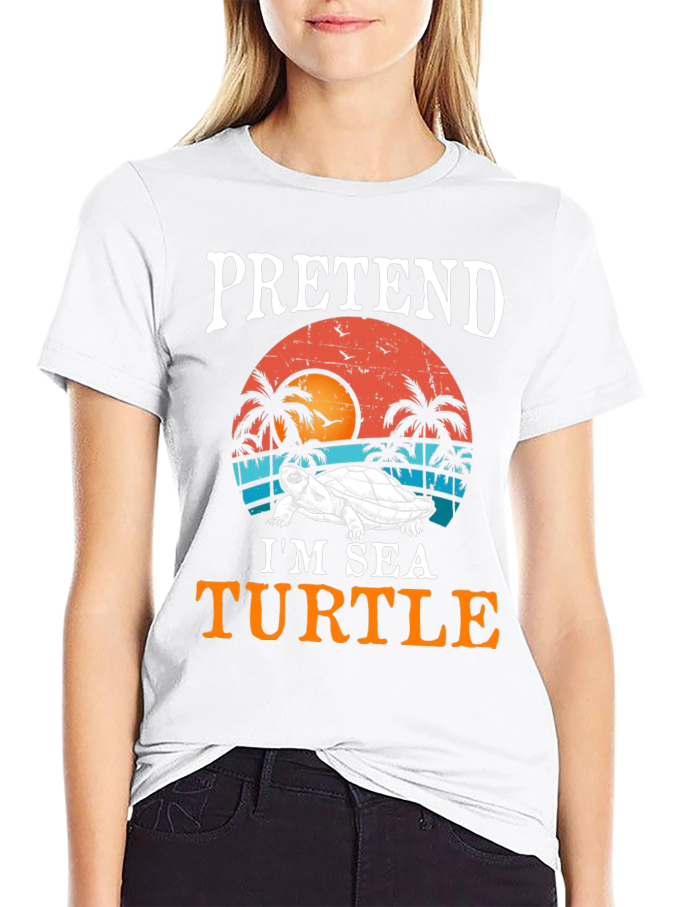 Pretend Im A Sea Turtle T-Shirt