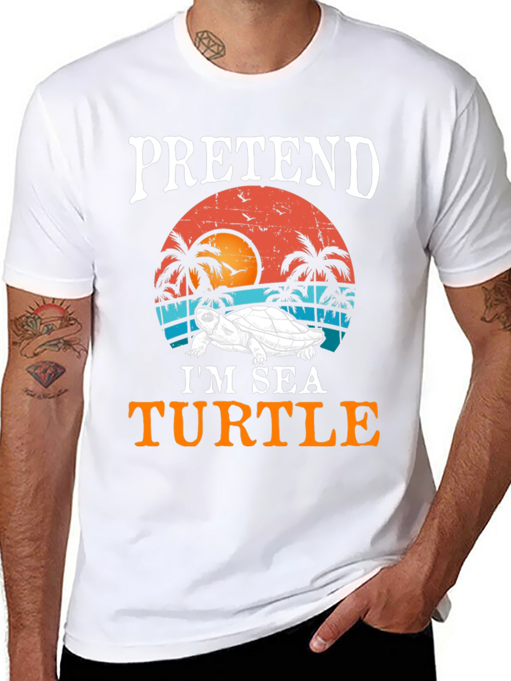 Pretend Im A Sea Turtle T-Shirt