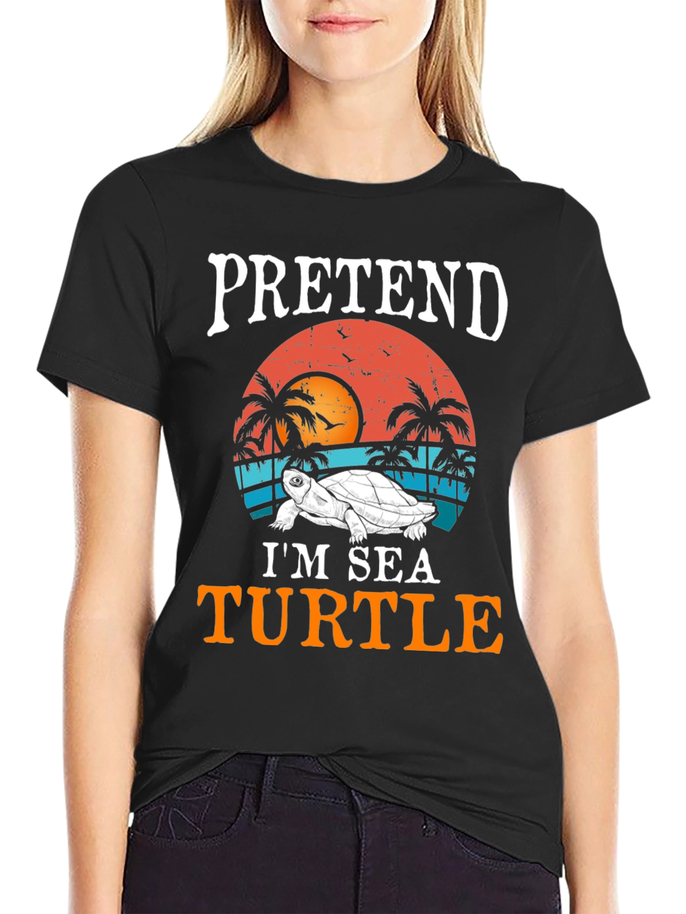 Pretend Im A Sea Turtle T-Shirt