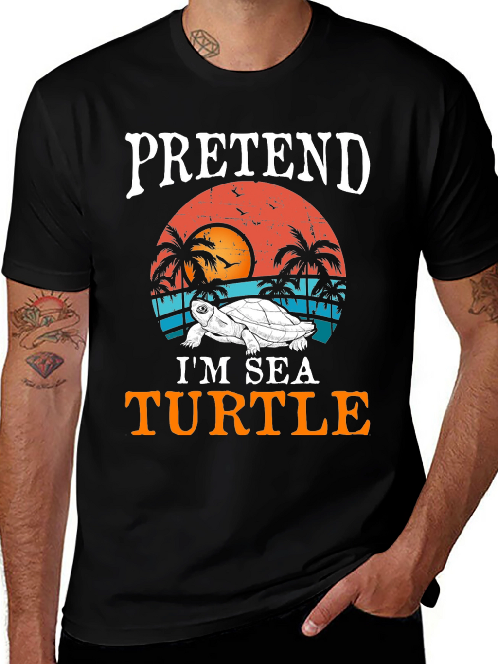 Pretend Im A Sea Turtle T-Shirt