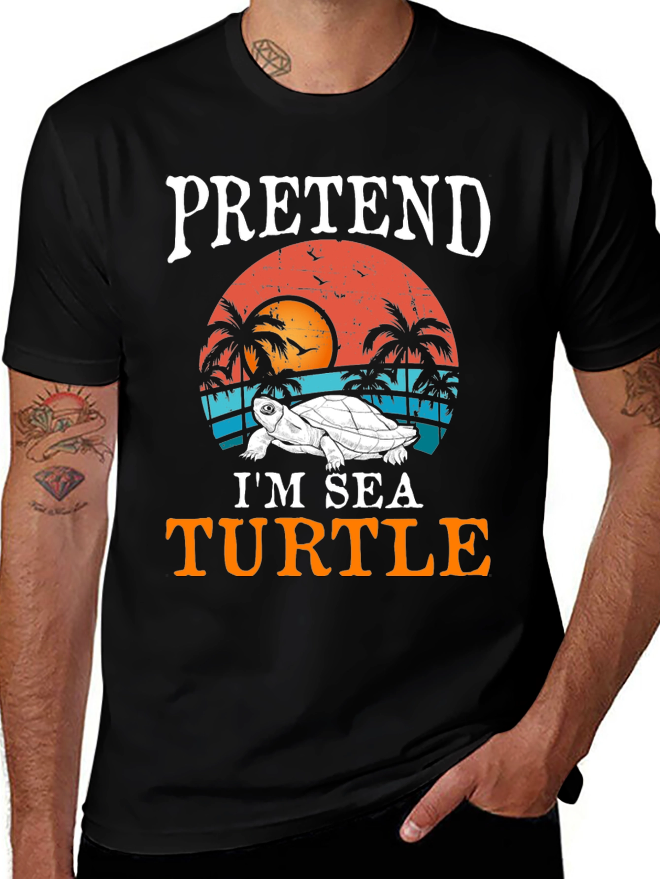 Pretend Im A Sea Turtle T-Shirt