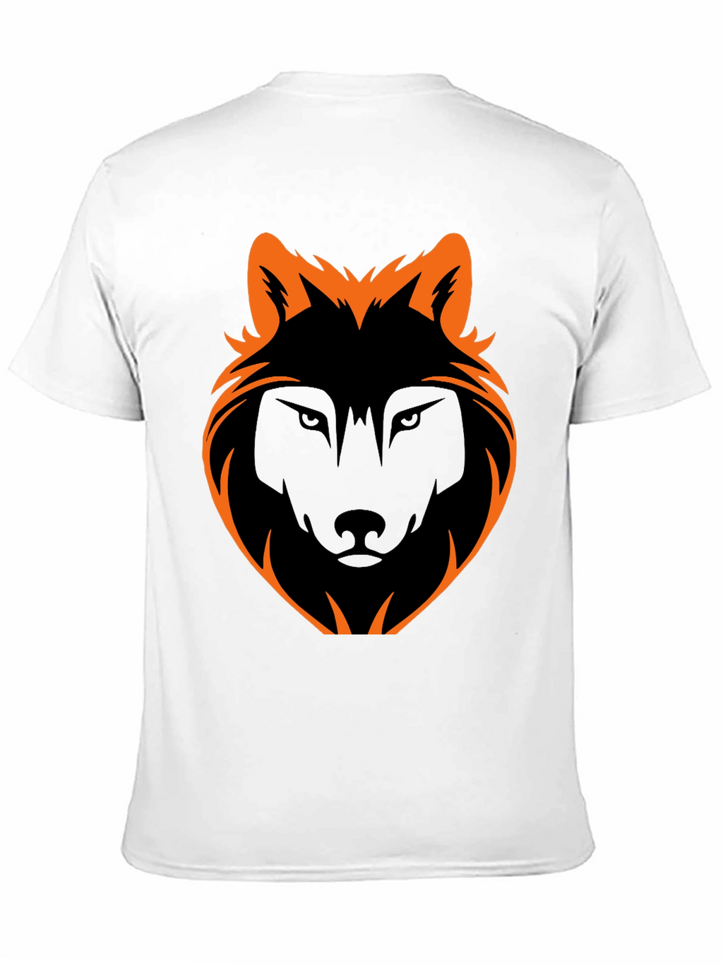 Black Wolf Graphic Tee - Stylish Mens Casual Shirt