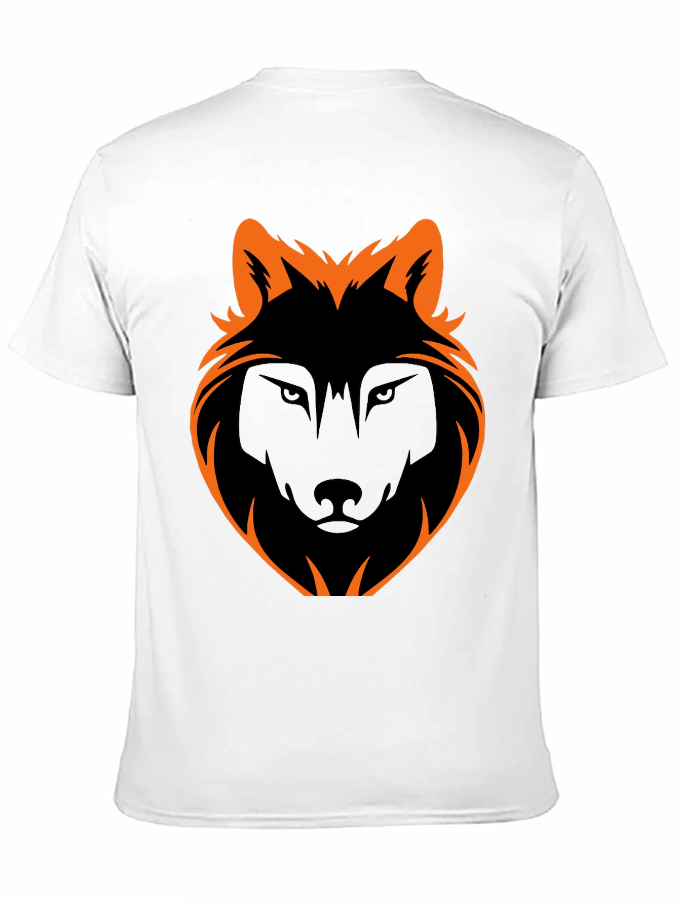 Black Wolf Graphic Tee - Stylish Mens Casual Shirt