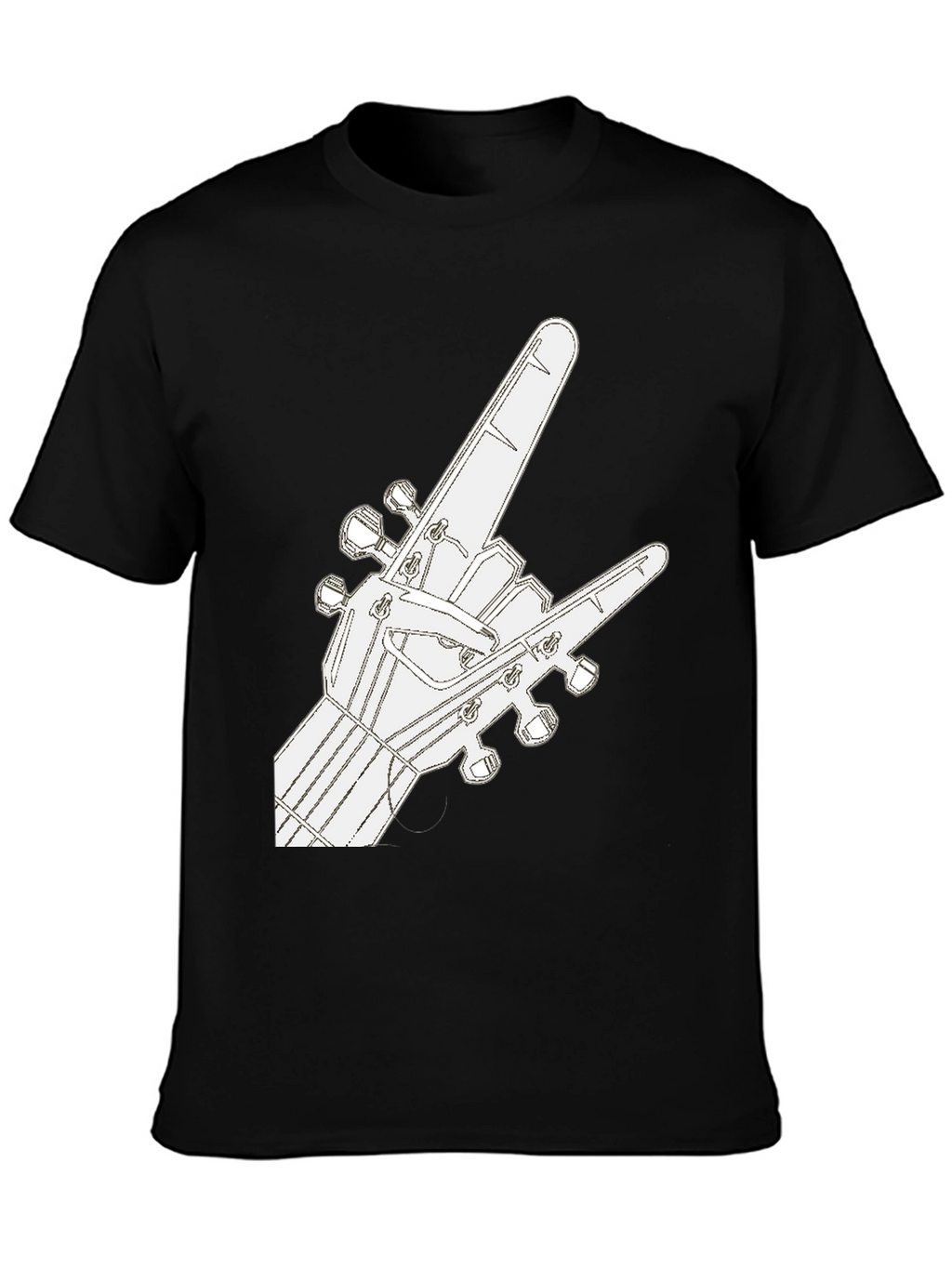 Rock On Guitar T-Shirt - Music Lover Tee
