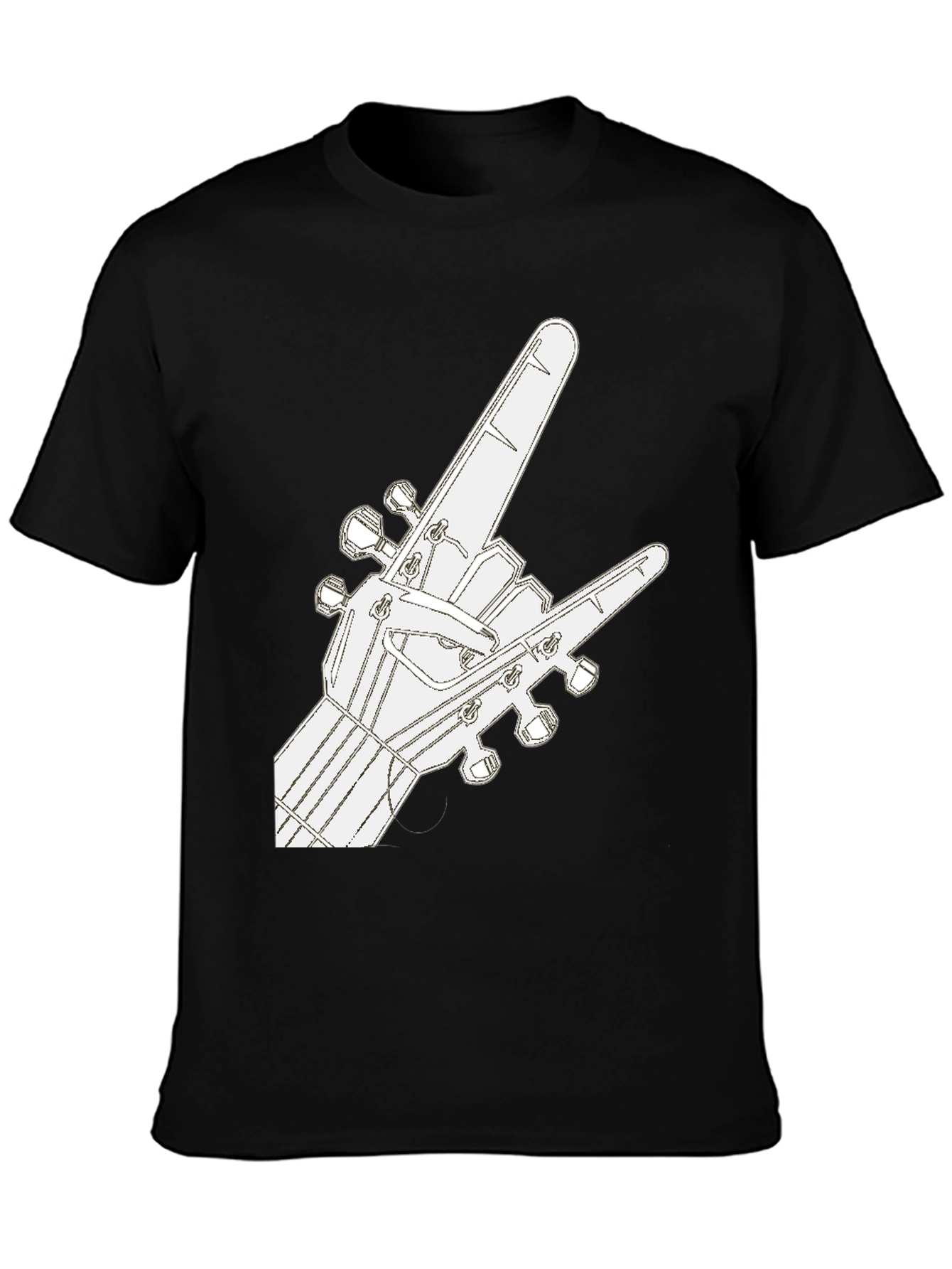 Rock On Guitar T-Shirt - Music Lover Tee