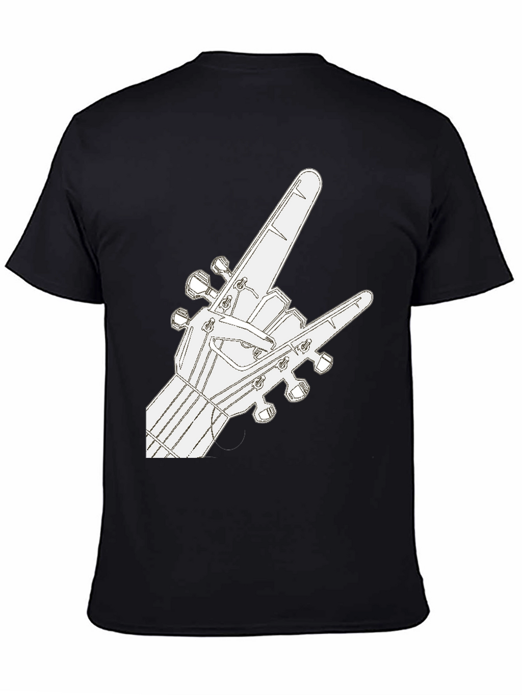 Rock On Guitar T-Shirt - Music Lover Tee