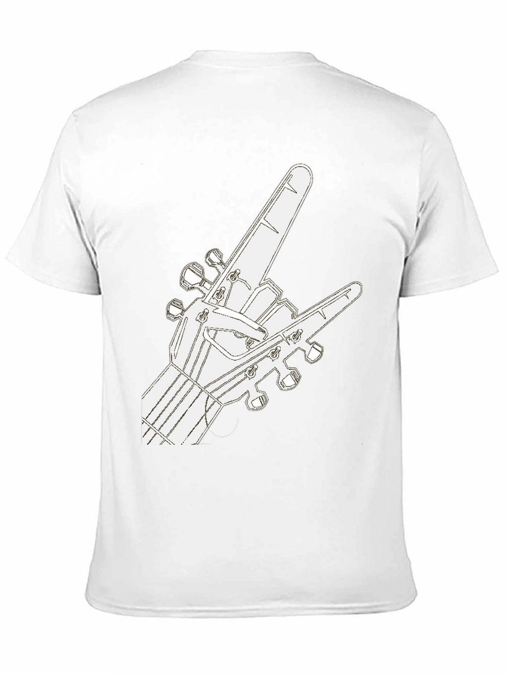 Rock On Guitar T-Shirt - Music Lover Tee