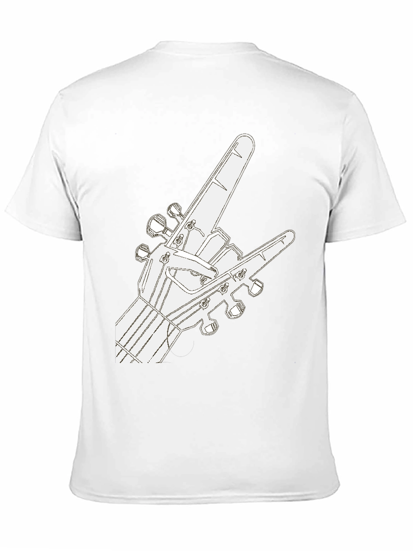 Rock On Guitar T-Shirt - Music Lover Tee