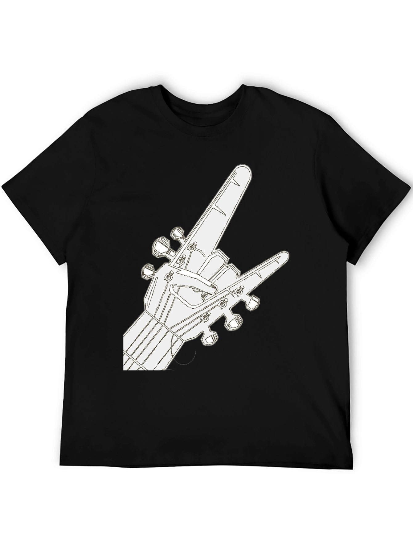 Rock On Guitar T-Shirt - Music Lover Tee