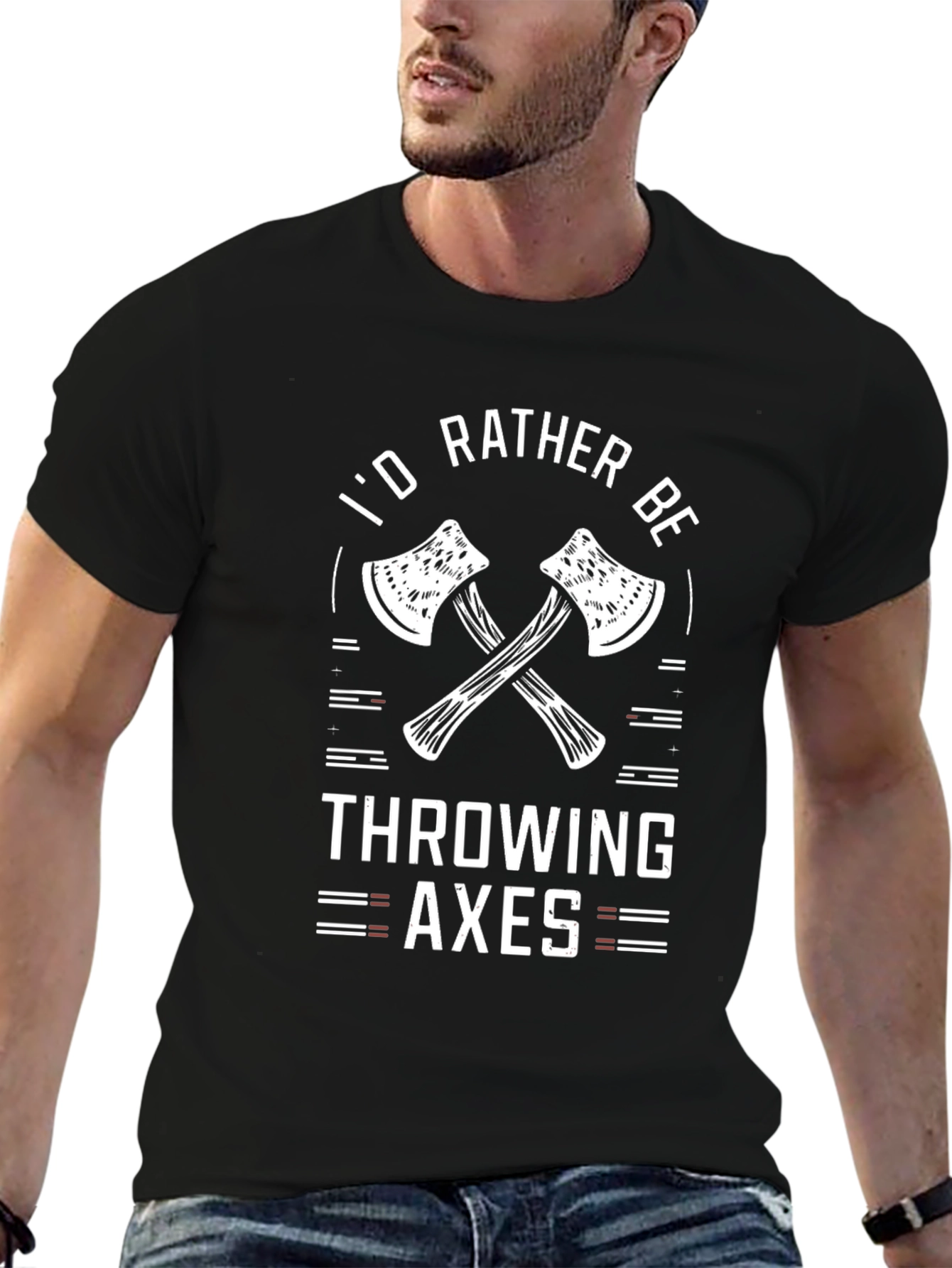 Id Rather Be Throwing Axes T-Shirt