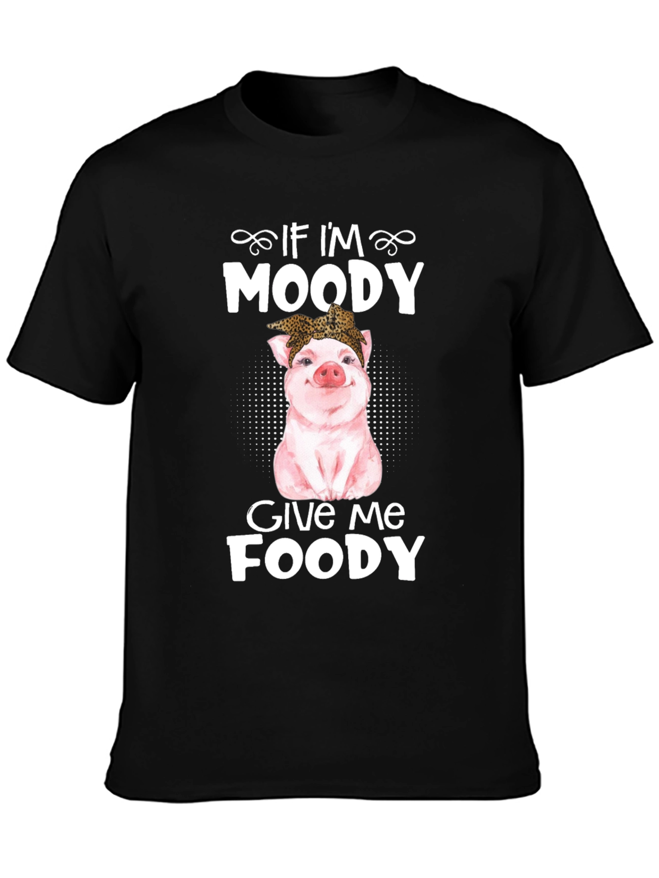 Moody Pig Foodie Graphic Tee